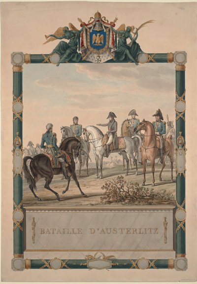 Az austerlitzi csata 1805. december 2-án alkotó: Carle Vernet