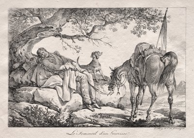 Az alvó katona alkotó: Carle Vernet