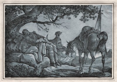 Az alvó katona alkotó: Carle Vernet