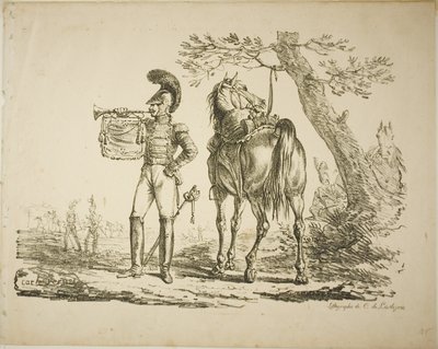 A Puskások trombitása alkotó: Carle Vernet