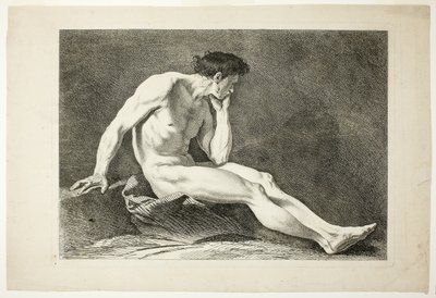 Ábra, a Six Figures Académiques című kötetből alkotó: Carle van Loo