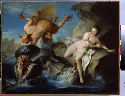 Perszeusz és Androméda (olaj, vászon) alkotó: Carle van Loo