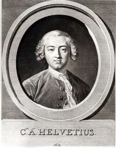 Claude Adrien Helvetius (1715-1771) francia filozófus portréja alkotó: Carle van Loo