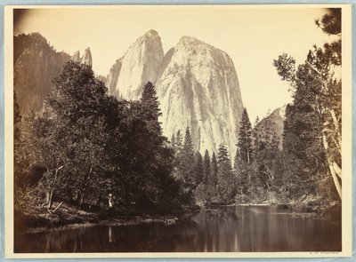 Cathedral Rocks, Yosemite alkotó: Carleton E. Watkins