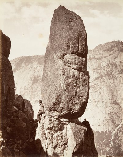 Varázstorony, Yosemite, kb. 1872, nyomtatott kb. 1876. alkotó: Carleton E. Watkins.