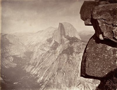South Dome, Yosemite, kb. 1872, nyomtatott kb. 1876. alkotó: Carleton E. Watkins.