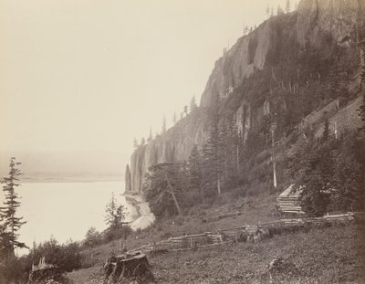Horn-fok, Columbia folyó,1867 (fotó) alkotó: Carleton Emmons Watkins