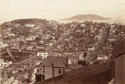 San Francisco, 1864, nyomtatott kb. 1876. alkotó: Carleton Emmons Watkins