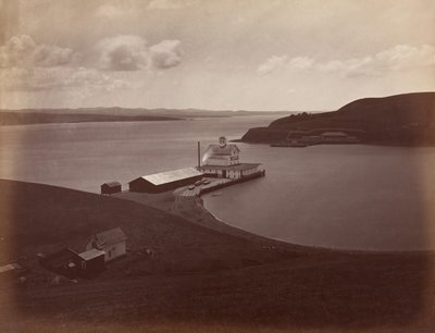 Carquenne-i szoros, Dél-Vallejoból, 1868-69. alkotó: Carleton Emmons Watkins