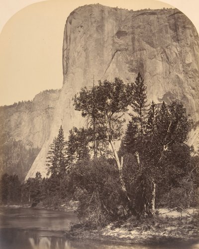 Tutucanula, El Capitan, 1861. alkotó: Carleton Emmons Watkins