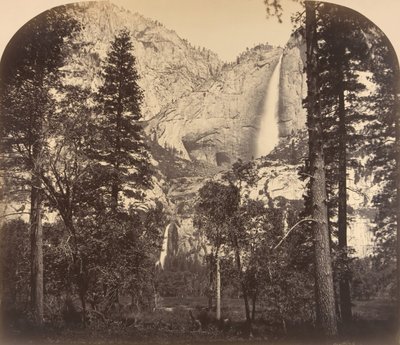 Yosemite ősz. Le a Völgyben. 2637 Ft., 1861. alkotó: Carleton Emmons Watkins
