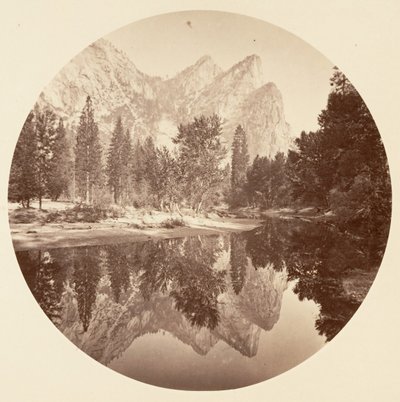 [Yosemite Nemzeti Park, Kalifornia], kb. 1878. alkotó: Carleton Emmons Watkins