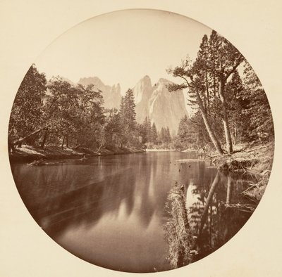 [Yosemite Nemzeti Park, Kalifornia], kb. 1878. alkotó: Carleton Emmons Watkins