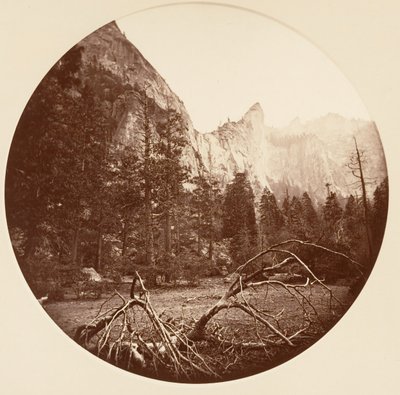 [Yosemite Nemzeti Park, Kalifornia], kb. 1878. alkotó: Carleton Emmons Watkins