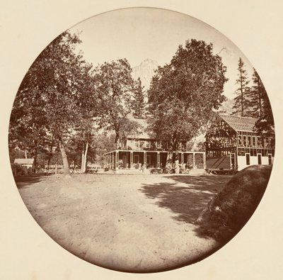[Yosemite Nemzeti Park, Kalifornia], kb. 1878. alkotó: Carleton Emmons Watkins