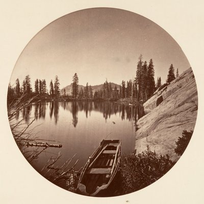 [Yosemite Nemzeti Park, Kalifornia], kb. 1878. alkotó: Carleton Emmons Watkins