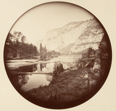 [Yosemite Nemzeti Park, Kalifornia], kb. 1878. alkotó: Carleton Emmons Watkins