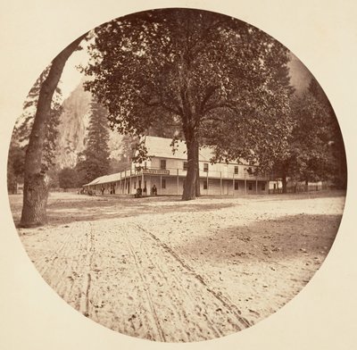 [Yosemite Nemzeti Park, Kalifornia], kb. 1878. alkotó: Carleton Emmons Watkins