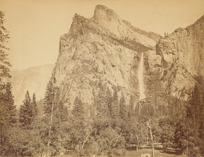 Menyasszonyi fátyol, 900 láb magas alkotó: Carleton Watkins