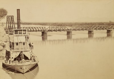 Híd a Colorado Yuma felett alkotó: Carleton Watkins