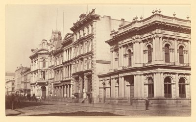 California Street, kelet felé nézve, San Francisco alkotó: Carleton Watkins