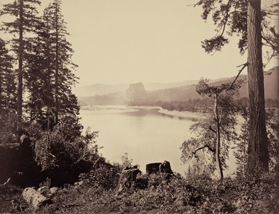Castle Rock, Columbia folyó alkotó: Carleton Watkins