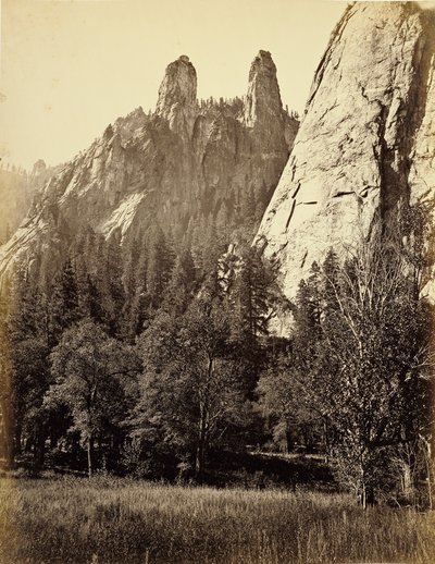 [Katedrálistornyok] alkotó: Carleton Watkins