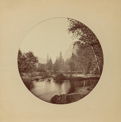 Glacier Point, 3700 ft, Yosemite alkotó: Carleton Watkins