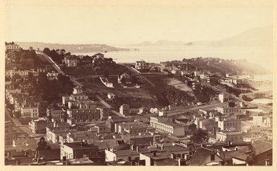 [Golden Gate a Telegraph Hillről, S.F.] alkotó: Carleton Watkins