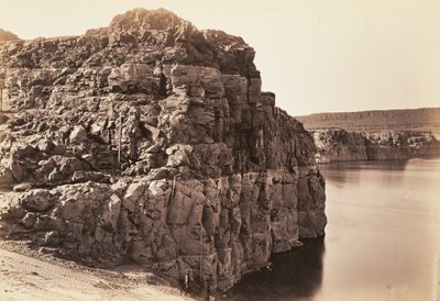 Tájkép, Columbia folyó, Oregon alkotó: Carleton Watkins