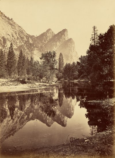 [Tükör. A három fivér.] alkotó: Carleton Watkins