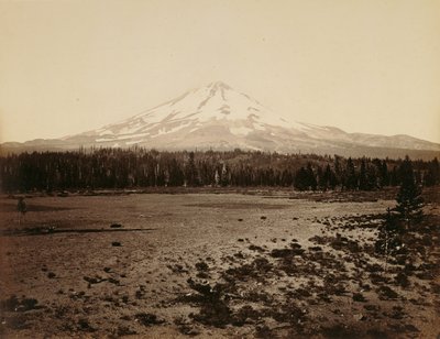 A Shasta-hegy észak felől, Kalifornia alkotó: Carleton Watkins