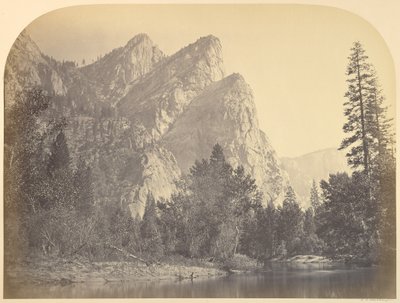 Pompompasus - Három testvér. 4480 ft. Yosemite alkotó: Carleton Watkins