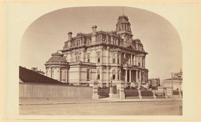 Chas. Crocker rezidenciája alkotó: Carleton Watkins