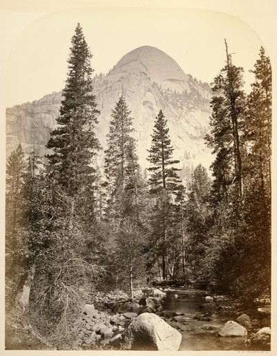 Tacoye [sic] - Északi kupola, 3729 ft. Yo Semite alkotó: Carleton Watkins