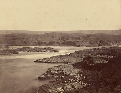 Átkelés a Dallesnál, Columbia folyó alkotó: Carleton Watkins