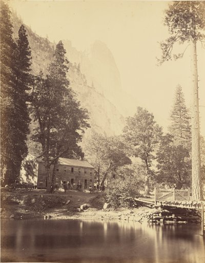 Az őrszem és a szálloda alkotó: Carleton Watkins