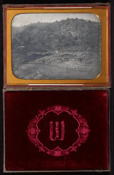 Cím nélkül (folyami bányász jelenet) alkotó: Carleton Watkins