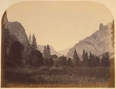 Fel a völgyben - Yosemite alkotó: Carleton Watkins