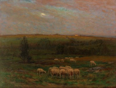 Este zuhany után, n.d. alkotó: Carleton Wiggins