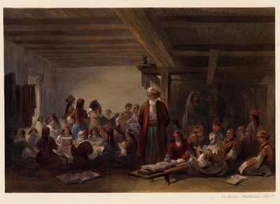 Krími Tatár Gyermekiskola, 1856 alkotó: Carlo Bossoli