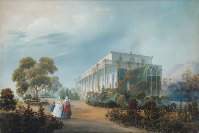Naryshkins birtok Miskhorban, 1842 alkotó: Carlo Bossoli