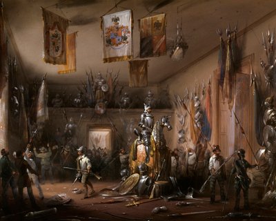 Risorgimento: Milánó öt napja (Cinque giornate di Milano) (1848. március 18-22.): ez az 1848-as forradalmak (az első olasz függetlenségi háború része) egyik első epizódja, amely a milánóiak felemelkedését jelentette. ellen felkelő lakosság alkotó: Carlo Bossoli