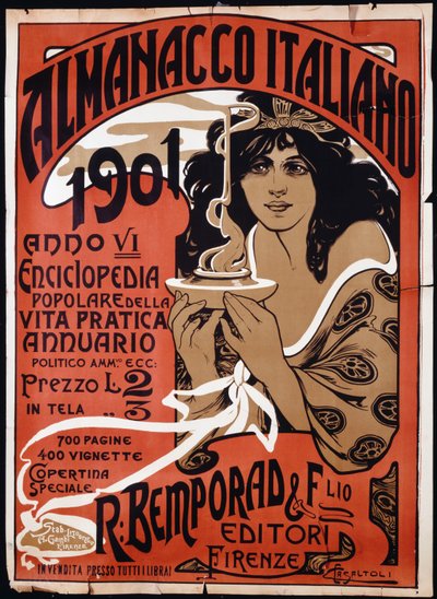 Olasz almanach, 1901, 1901 alkotó: Carlo Casaltoli