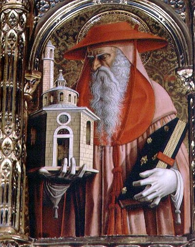 Szent Jeromos, részlet a Sant