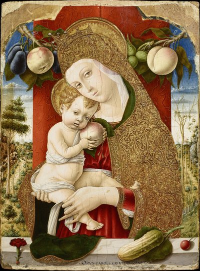 Szűz és gyermek, 1482-1483 alkotó: Carlo Crivelli
