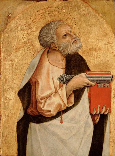 , a Montefiore-i poliptichonból, 1470 körül (tempera fatáblán) (lásd még: 492442-44) alkotó: Carlo Crivelli
