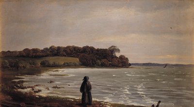 Præstø fjordnál a szélben alkotó: Carlo Dalgas