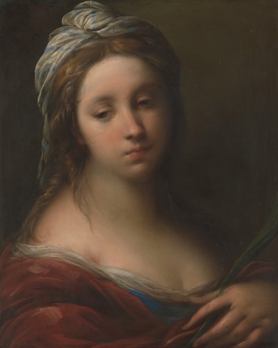 Egy női vértanú szent, kb. 1650. alkotó: Carlo Francesco Nuvolone