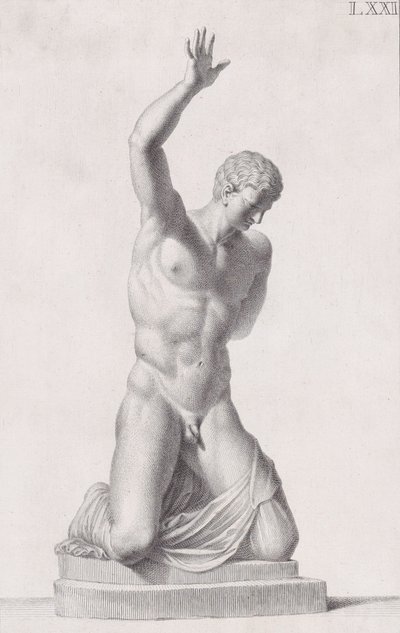Nárcisz szobra, 1734 alkotó: Carlo Gregori